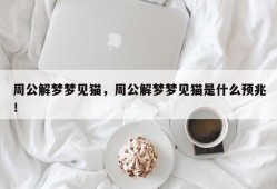 周公解梦梦见猫，周公解梦梦见猫是什么预兆！