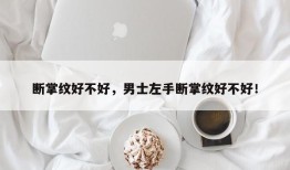 断掌纹好不好，男士左手断掌纹好不好！