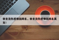 非主流伤感情侣网名，非主流伤感情侣网名英文！