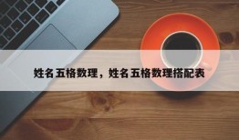 姓名五格数理，姓名五格数理搭配表