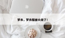 梦衣，梦衣服被火烧了！