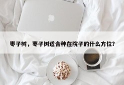 枣子树，枣子树适合种在院子的什么方位？