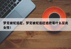 梦见被蛇追赶，梦见被蛇追赶逃跑是什么征兆女性！